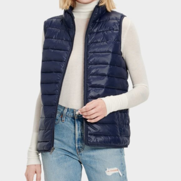 NEW! NWOT! UGG Felton Puffer Vest NAVY Size Large